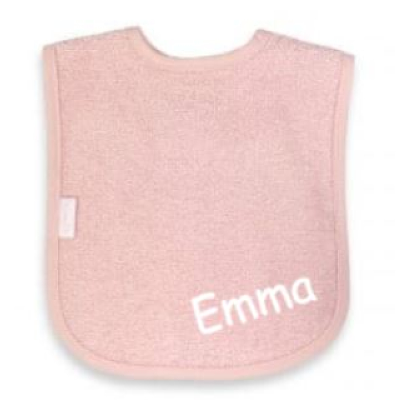 Slabje met naam - blush